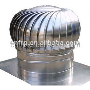 Améliorez vos ventilateurs de turbine éolienne Ventilateur de turbine d'air en acier inoxydable
