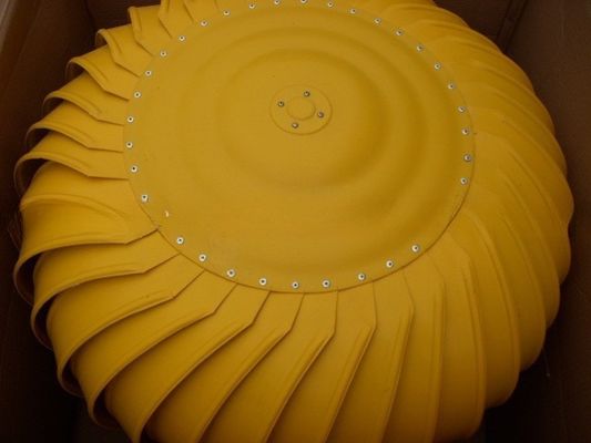 Blade en acier inoxydable Pas de courant électrique Type de ventilateur à turbine pour toit non électrique