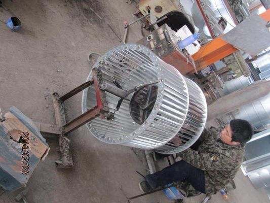 Impélateur centrifuge industriel/roue/lamine avec FRP/aluminium/matériau en fonte