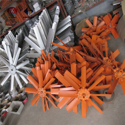 Impélateur centrifuge industriel/roue/lamine avec FRP/aluminium/matériau en fonte