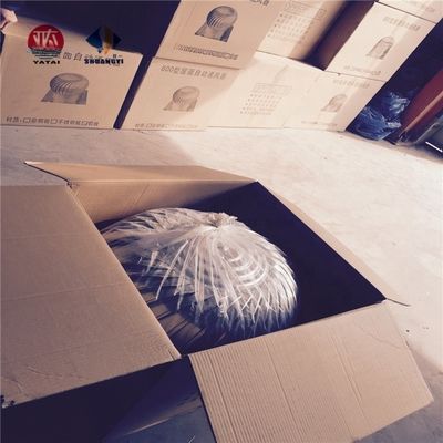 SS304 Roof arrangé éolien ventilateur d'échappement de toit pour toit assemblé