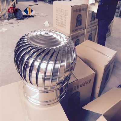SS304 Roof arrangé éolien ventilateur d'échappement de toit pour toit assemblé